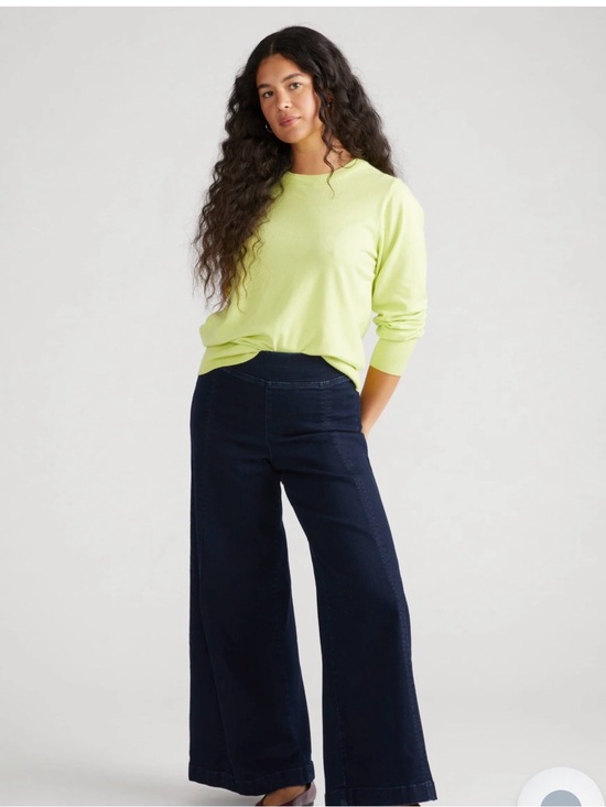Universal Standard Denim - Universal Standard dark wash Wide-Leg Jeans